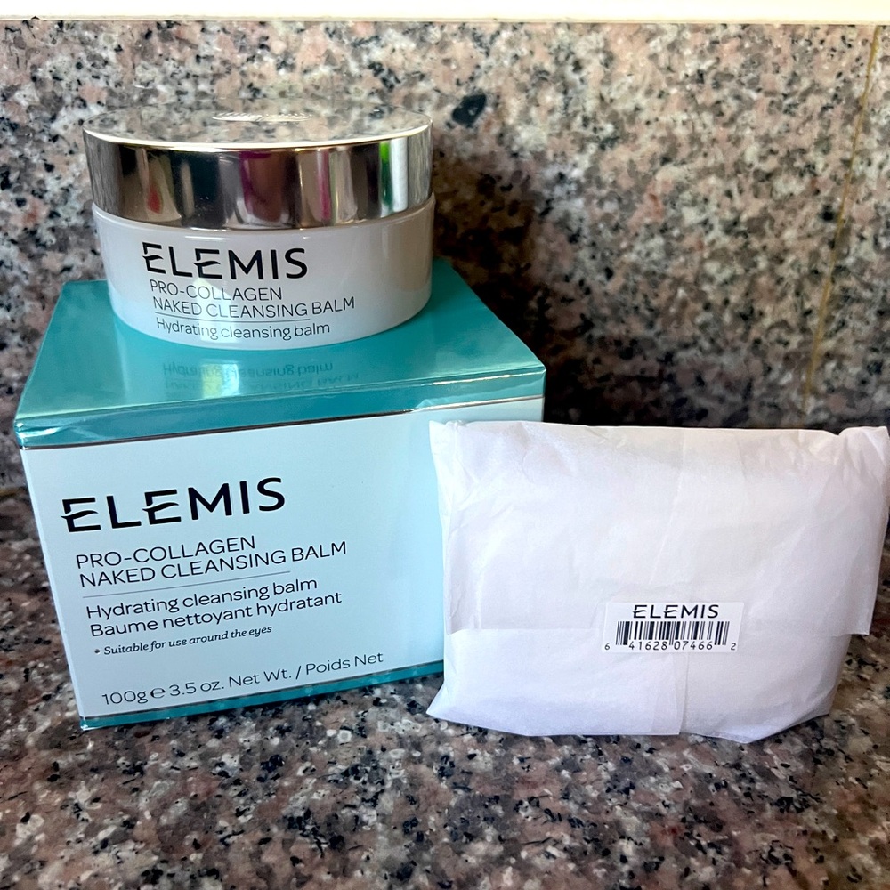 Elemis pro collagen naked hydrating cleansing balm, 3.5 oz, NIB